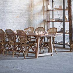 Originals - Rossini chairs, Lucas dining table and Shelly shelves - Dining Tables