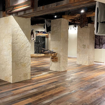 Reclaimed Longleaf Pine Flooring from San Antonio's Historic Crockett Building