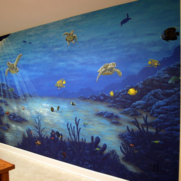All Sea Life Murals and Painting Projects over the years by Mural Art LLC