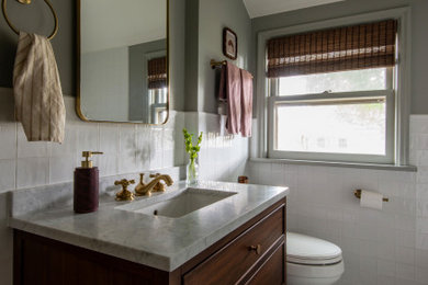 Transitional home design photo in Portland
