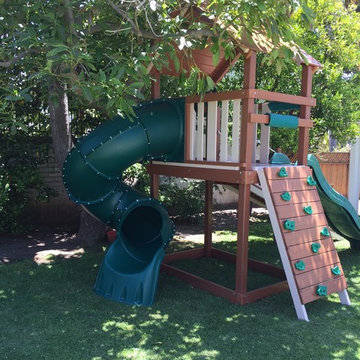 2017 Vinyl Play Structure / Playset Installations Los Angeles