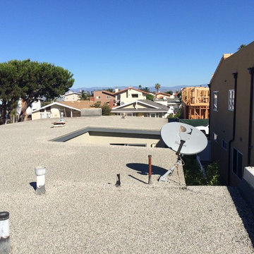 Flat Roof and Tile Roof
