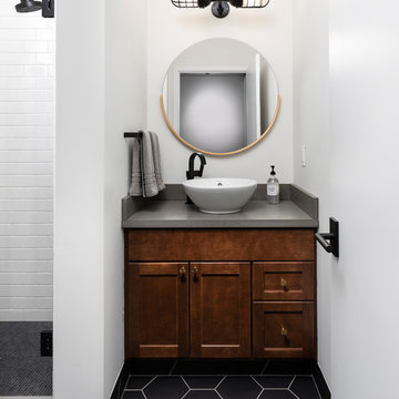 Chic Downtown Bathrooms in Ann Arbor, Michigan