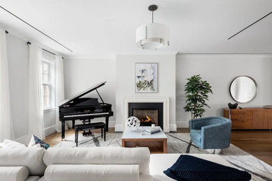 Example of a living room design in New York