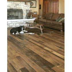 Reclaimed Chestnut Flooring - Distressed Grade - Hardwood Flooring