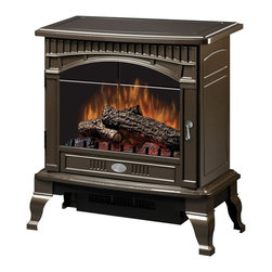 Dimplex Gloss Bronze Traditional I Electric Stove - Freestanding Stoves