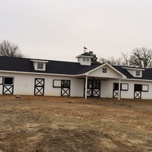 Dream Barn Shedrow Tack Room Office