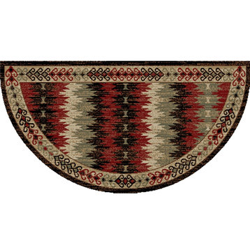 American Destination Canyon View Multi Lodge Accent Rug 2'x3'8" Wedge