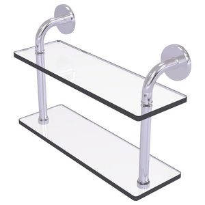 2 Tier Bath Shelf Contemporary Bathroom Shelves By Organize It Houzz