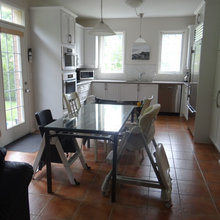 Kitchen and Powder Room