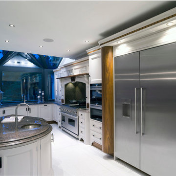Light Grey Hand Painted Kitchen