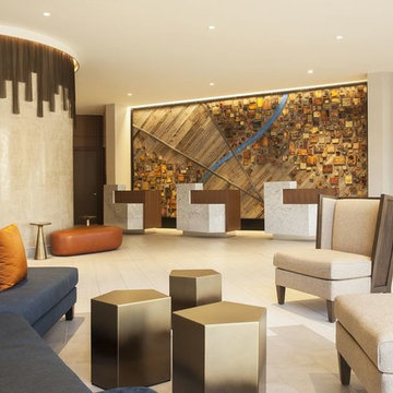 New Hotel Westin Chattanooga, TN. Furniture & Art Installations (Lobby/rooms)