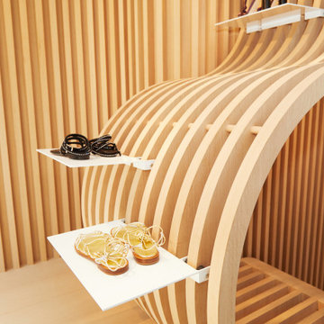 Custom Shoe & Handbag Closet