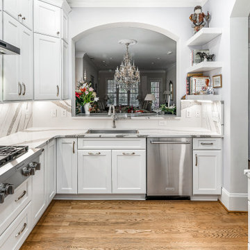 Shaker White Kitchen Remodel Charlotte, NC