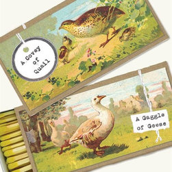 Geese & Quail Matches - Decorative Objects And Figurines