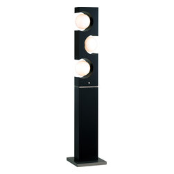 Nova 1960 Floor Lamp in Dark Brown - Floor Lamps