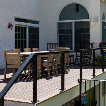 Rear Yard Deck and Patio Makeover