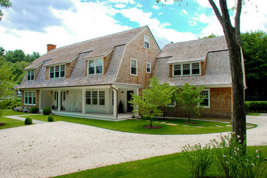 Inspiration for a timeless exterior home remodel in Boston