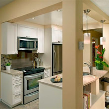 very small kitchen