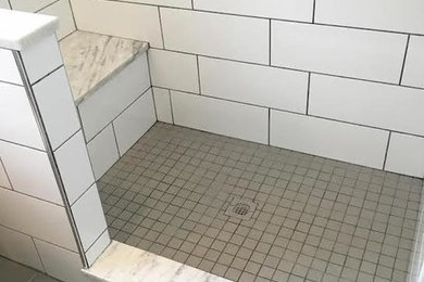 Transitional bathroom photo in Other