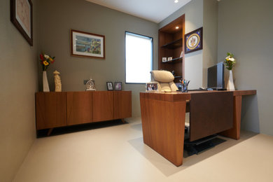 Example of a trendy home design design in Other