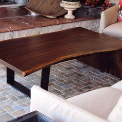 Greenwood Bay - Live Edge Walnut Coffee Table - Coffee And Accent Tables