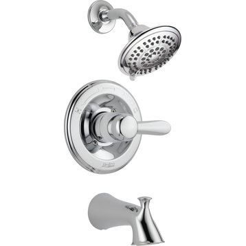 Delta T14438 Lahara Monitor 14 Series Tub and Shower Trim Package - Chrome