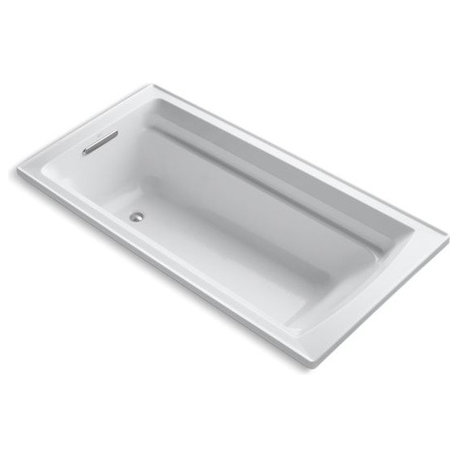 Kohler Archer 72" X 36" Drop-In Bath, White