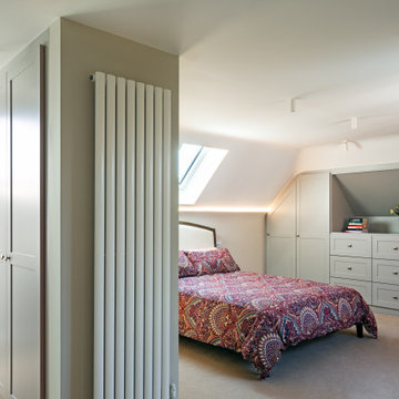 Seymour Road Loft Conversion – Bedroom with Built-in Storage