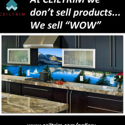 At CEILTRIM we don't sell products... we sell "WOW!" - Products