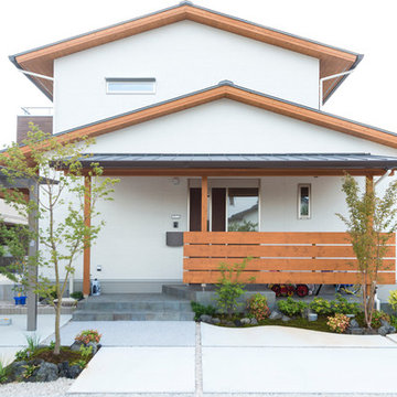 曲線の間取りが生んだうれしい誤算 W様邸