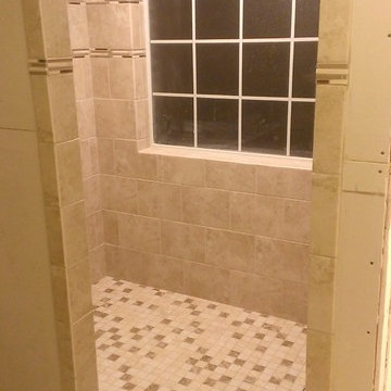 MASTER BATHROOM - Roman Tub to Shower Conversion