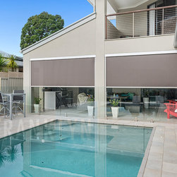 Motorised Outdoor Blinds - Outdoor Decor