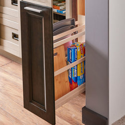 Wellborn Cabinet's Base Tray and Foil Pullout - Kitchen Cabinetry