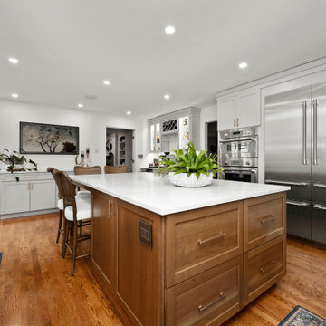 Home Remodel | Modern Farmhouse Kitchen-Laundry - St. Andrews