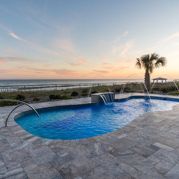 Fiberglass Pool on the Ocean, Emerald Isle