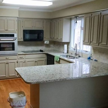 PAINTED CABINETS TRANSFORMATION!