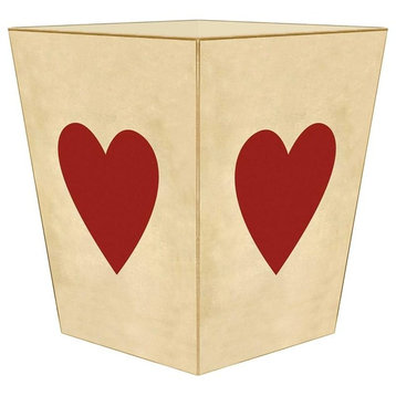 Hearts Wastepaper Basket