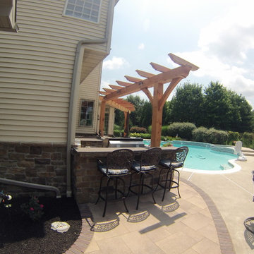 Poolside Kitchen & Entertaining Area