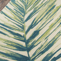 Momeni Baja Polypropylene Indoor Outdoor Rug, Green, 6'7"x9'6"
