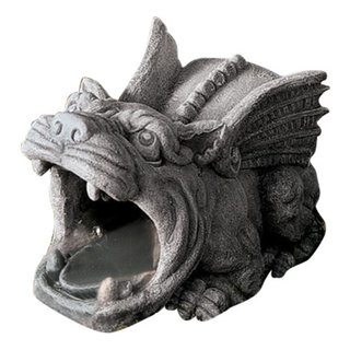 Design Toscano Cambridge Hopping Gargoyle Statue - On Sale - Bed