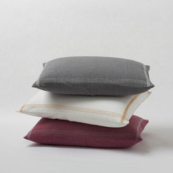 Simple Stitch Chambray Sham - Products