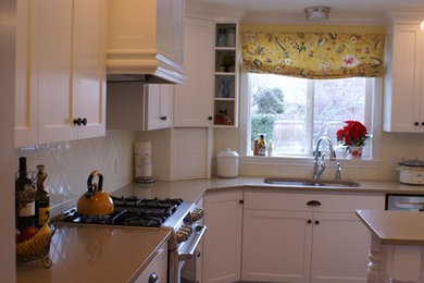 Country kitchen photo in Seattle
