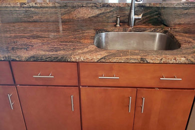 double bowl to farm front sink