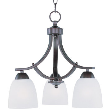 Axis 3 Light Chandelier, Oil Rubbed Bronze