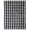 Black & White Lumberjack Buffalo Plaid Curtain Panels (Set of 2) 54" x 84" Each