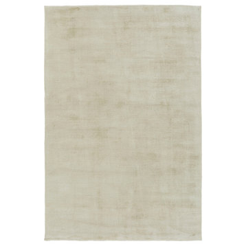 Kaleen Shiny Collection Light Beige Area Rug 4'x6'