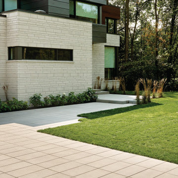 Modern Chic Driveway