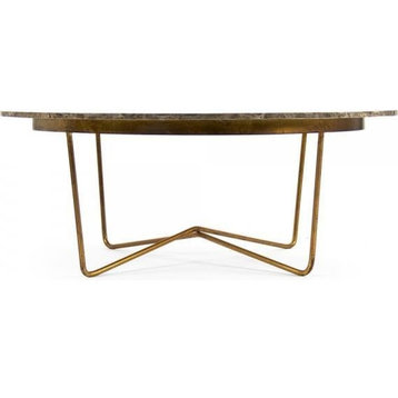 Coffee Table Cocktail BAYLEY Brass