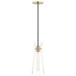 Mitzi by Hudson Valley Lighting - Anya Pendant, Clear Glass, Finish: Aged Brass - We get it. Everyone deserves to enjoy the benefits of good design in their home - and now everyone can. Meet Mitzi. Inspired by the founder of Hudson Valley Lighting's grandmother, a painter and master antique-finder, Mitzi mixes classic with contemporary, sacrificing no quality along the way. Designed with thoughtful simplicity, each fixture embodies form and function in perfect harmony. Less clutter and more creativity, Mitzi is attainable high design.